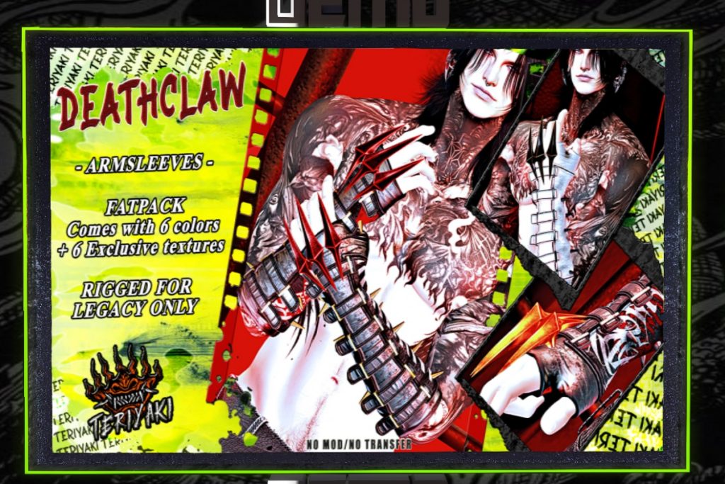 Deathclaw Arm Sleeves - Legacy, L$499