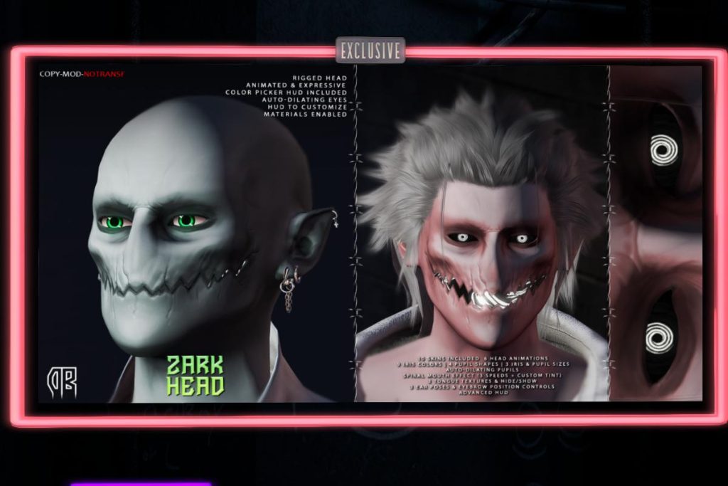 Zark Head, L$799