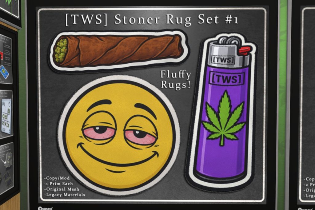 Stoner Rug Set #1, L$299