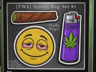 Stoner Rug Set #1, L$299
