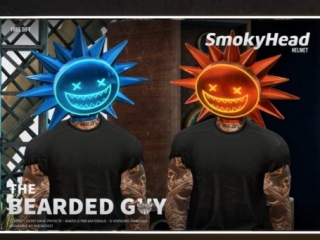 Smokey Head Helmet, L$FREE GIFT