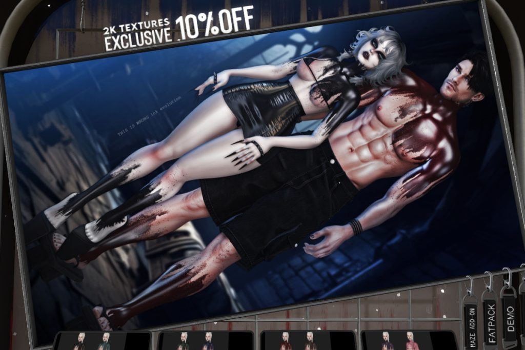 Dirty Tattoo - BOM, L$290 each/L$799 FP/L$79 Maze