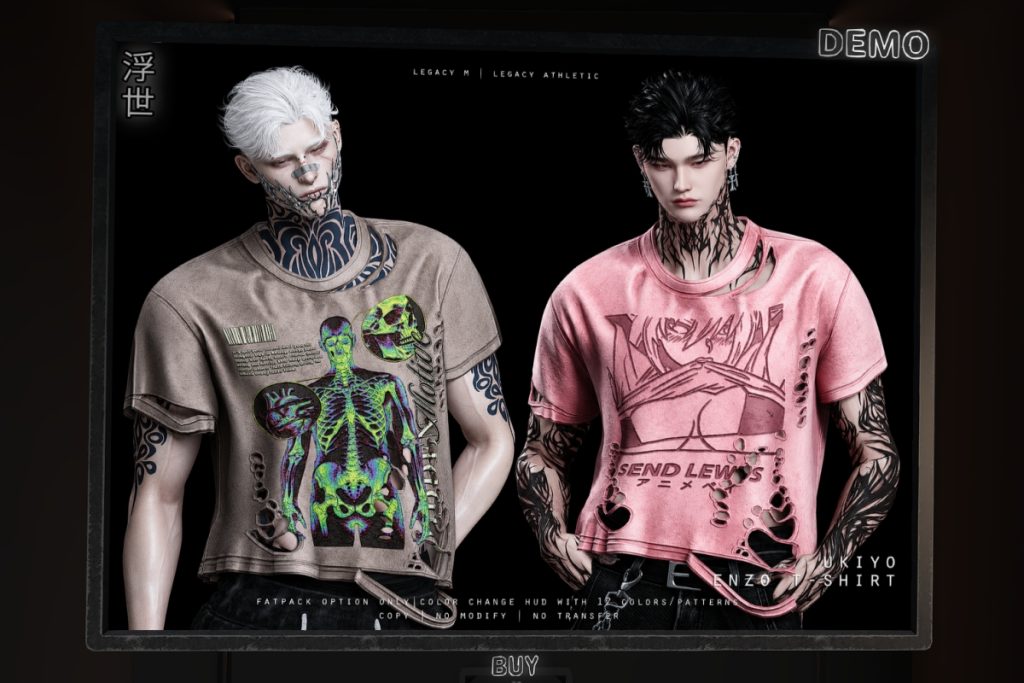Enzo T-Shirt - Legacy/+mods, L$599
