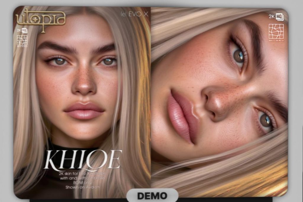 Khloe Skin - EvoX, L$588 each/L$1348 FP