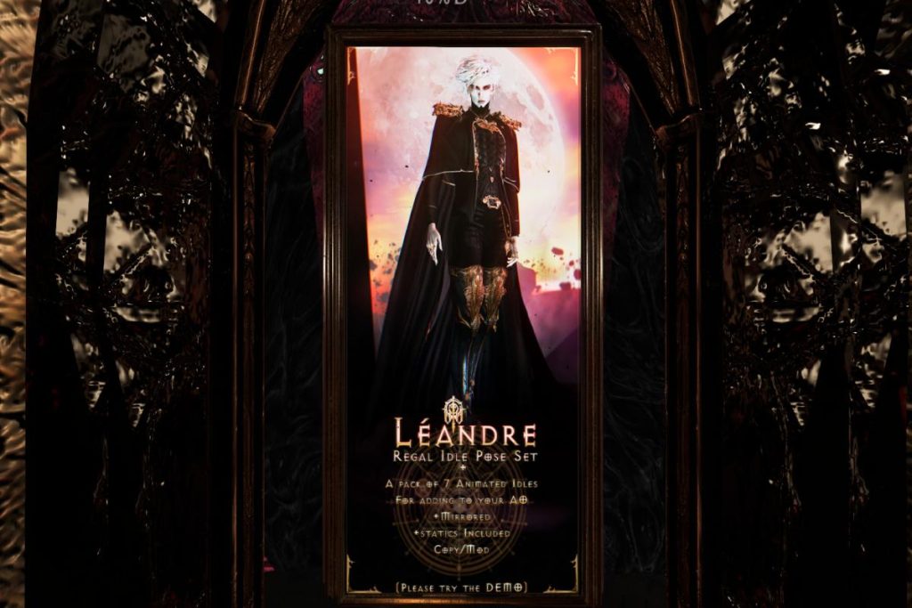 Leandre Regal Idle Pose Set, L$405