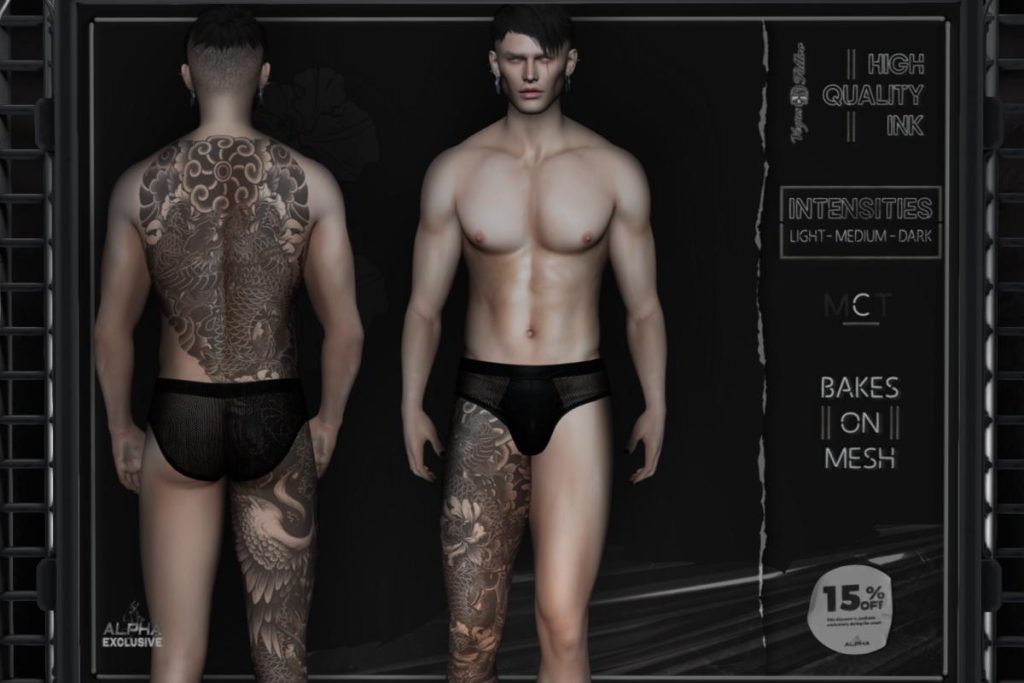 Kurogane Tattoo, L$230