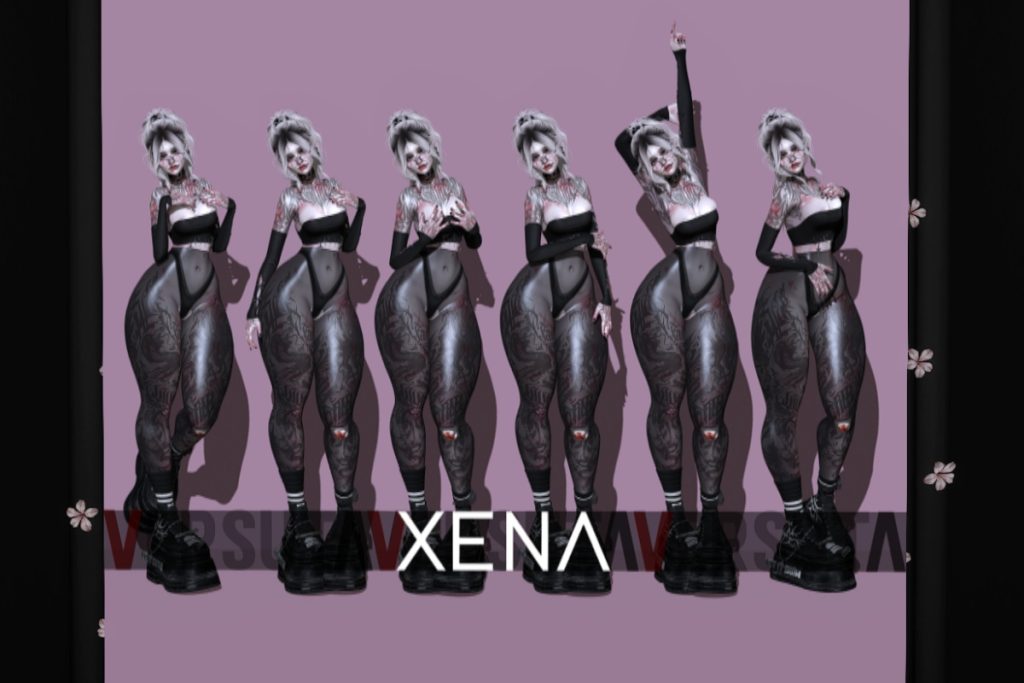 Xena Poses, L$50 each/L$255 FP