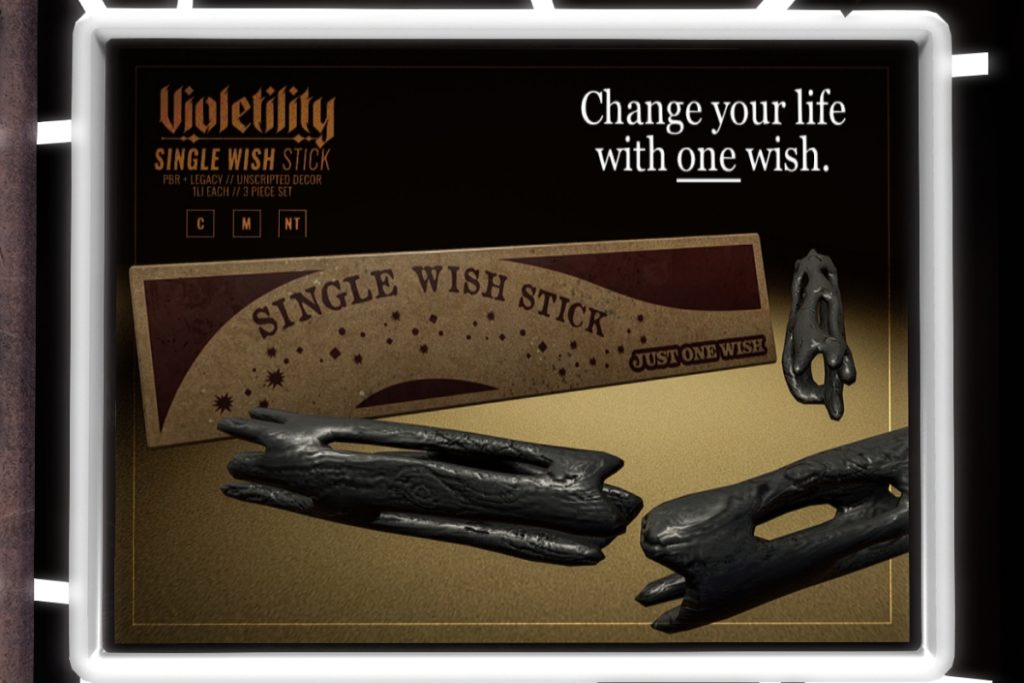 Single Wish Stick, L$75