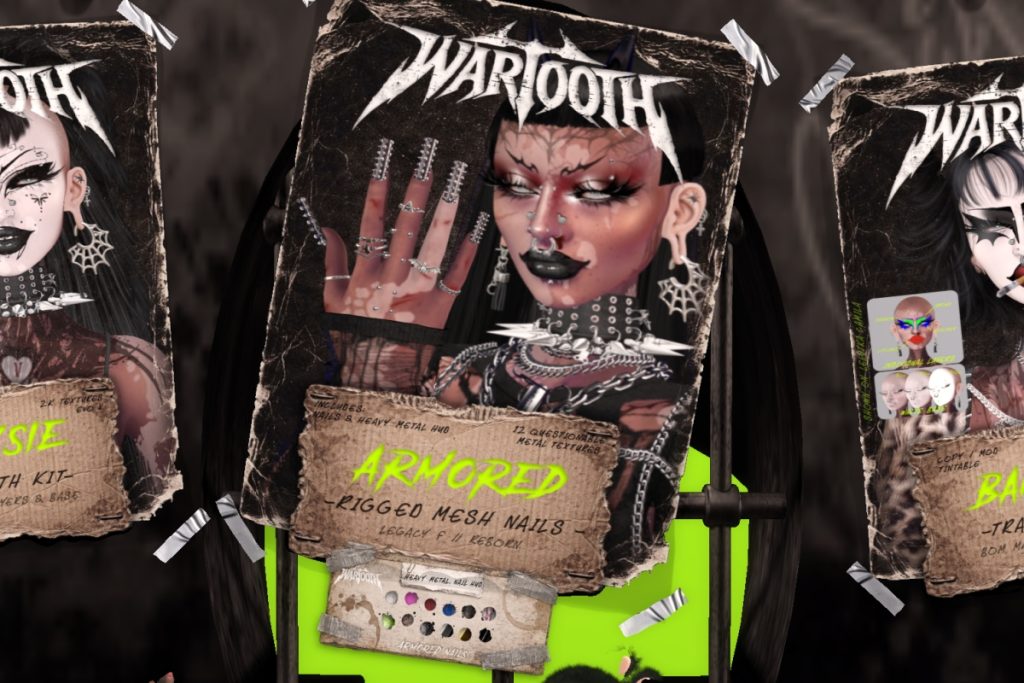 Armored Nails - Legacy/Reborn, L$299
