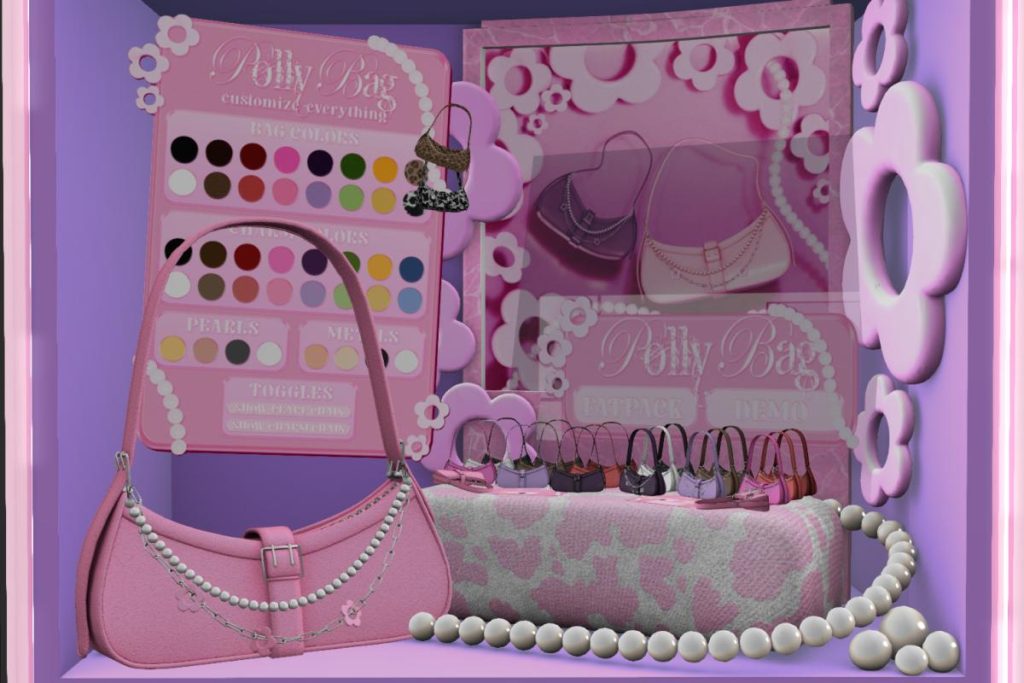 Polly Bag, L$229-L$329 each/ L$1999 Hud FP