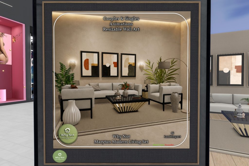 Maryton Modern Living Set, L$446