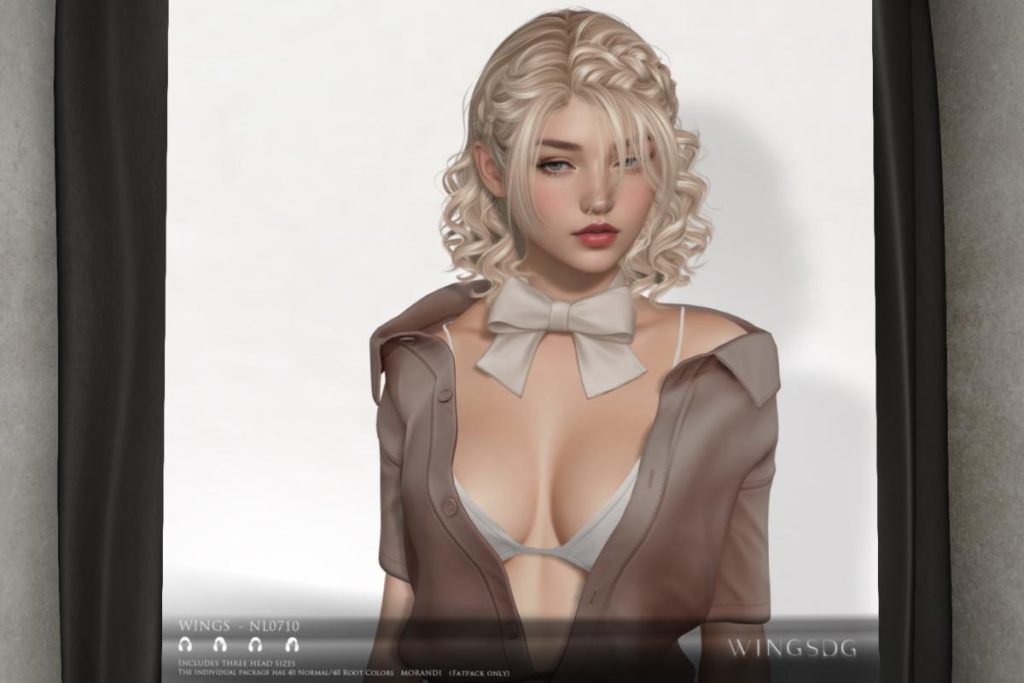 Hair NL0710, L$320 each/L$900 FP