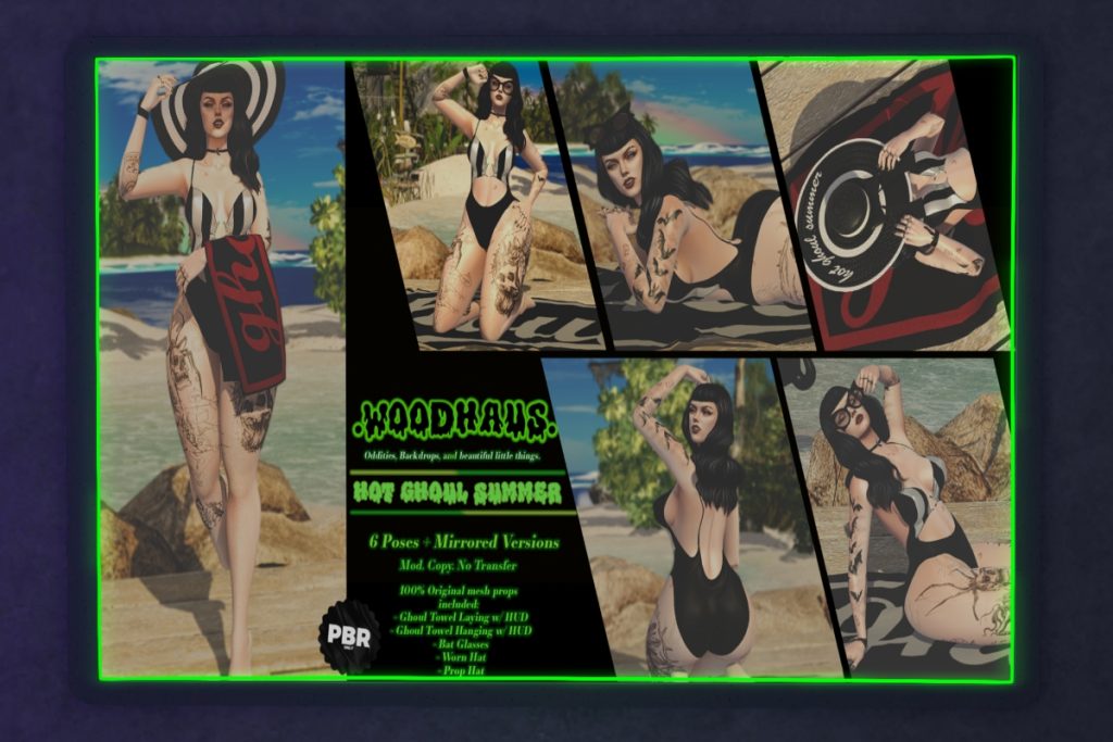 Hot Ghoul Summer Poses &amp; Props, L$300 FP