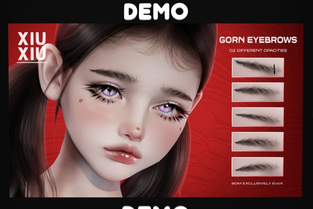 Gorn Eyebrows - EvoX, L$400
