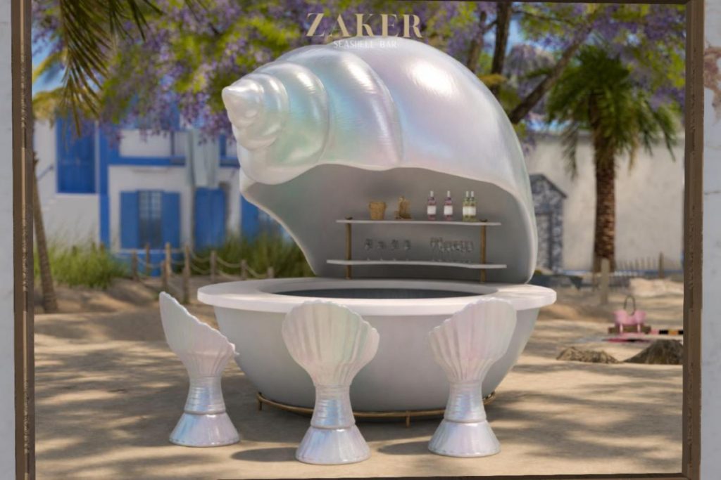 Seashell Bar, L$450-L$650 each