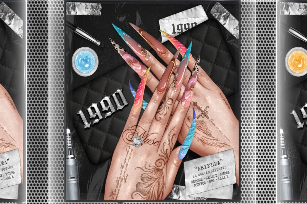 Ariella Nails Set -  Inithium/Legacy/MaitreyaX/Reborn/Yentements/+mods, L$199
