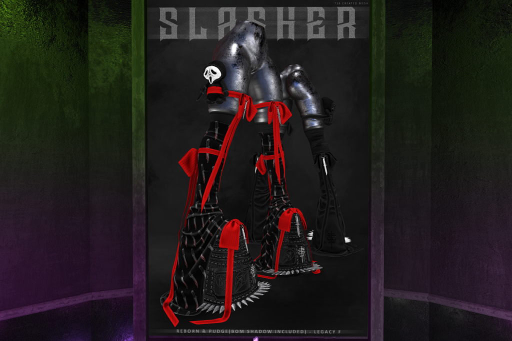 Slasher Stompers - Legacy/Reborn/+mods, L$349 each/L$1899 FP