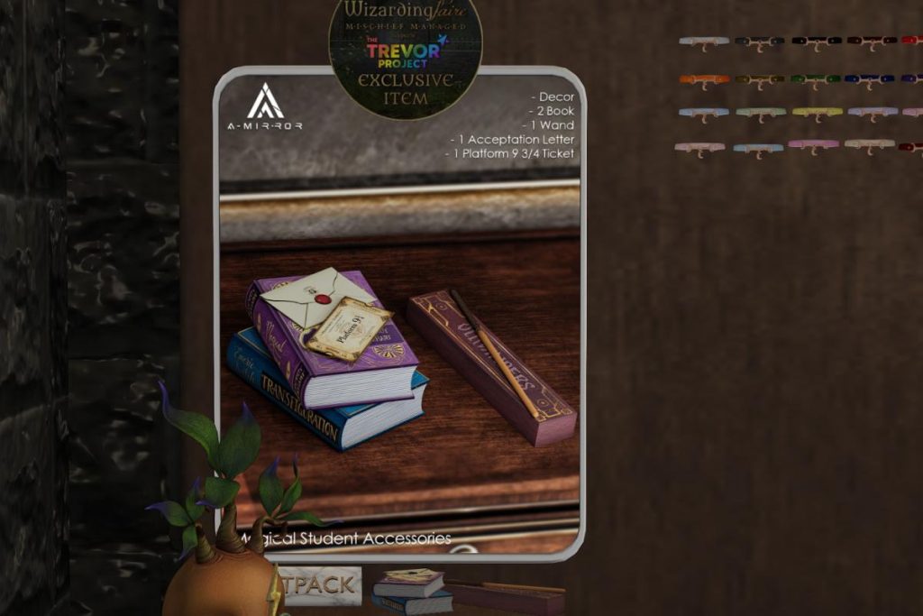Magical Student Accessories, L$480