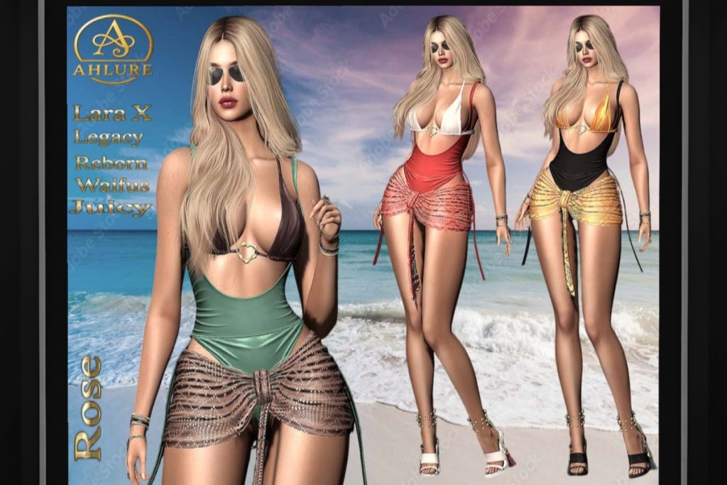 Rose Bathsuit - Legacy/MaitreyaX/Reborn/+mods, L$199