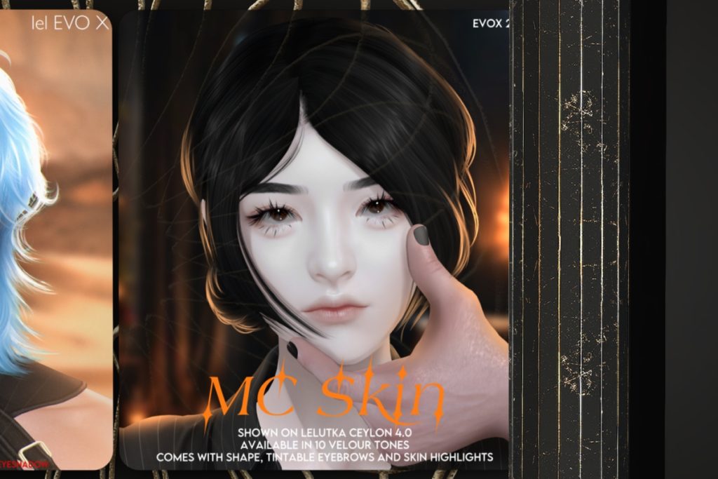 MC Skin - EvoX, L$899 each/L$1499 FP