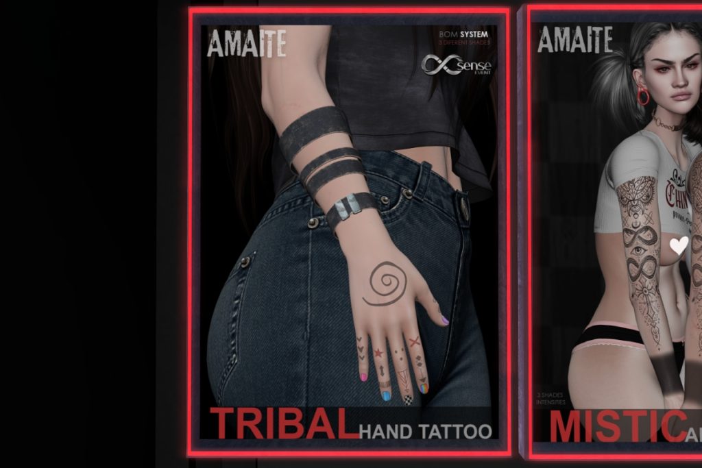 Tribal Hand Tattoo - BOM, L$200