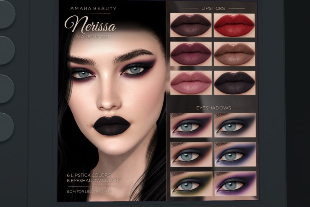 Nerissa Makeup Set - EvoX, L$249