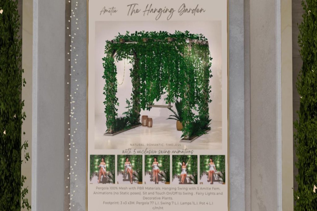 The Hanging Garden Swing, L$488