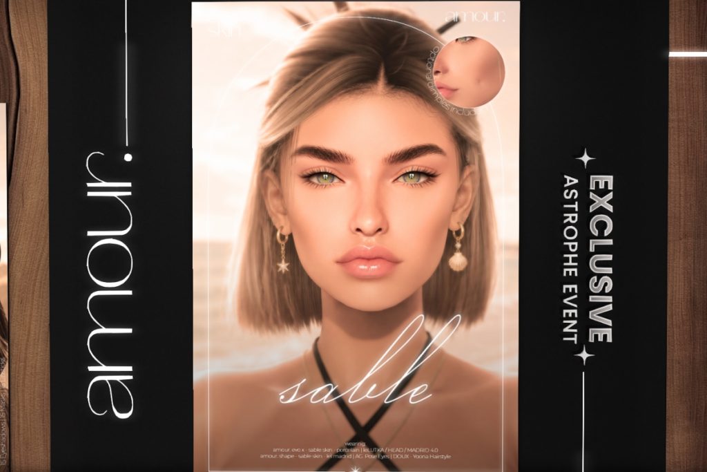 Sable Skin - EvoX, L$585 each/L$2250 FP