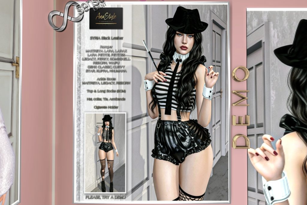 Syria Outfit - GenX/Inithium/Legacy/Maitreya/Nhumana/Reborn/Star/+mods, L$99-L$199 each