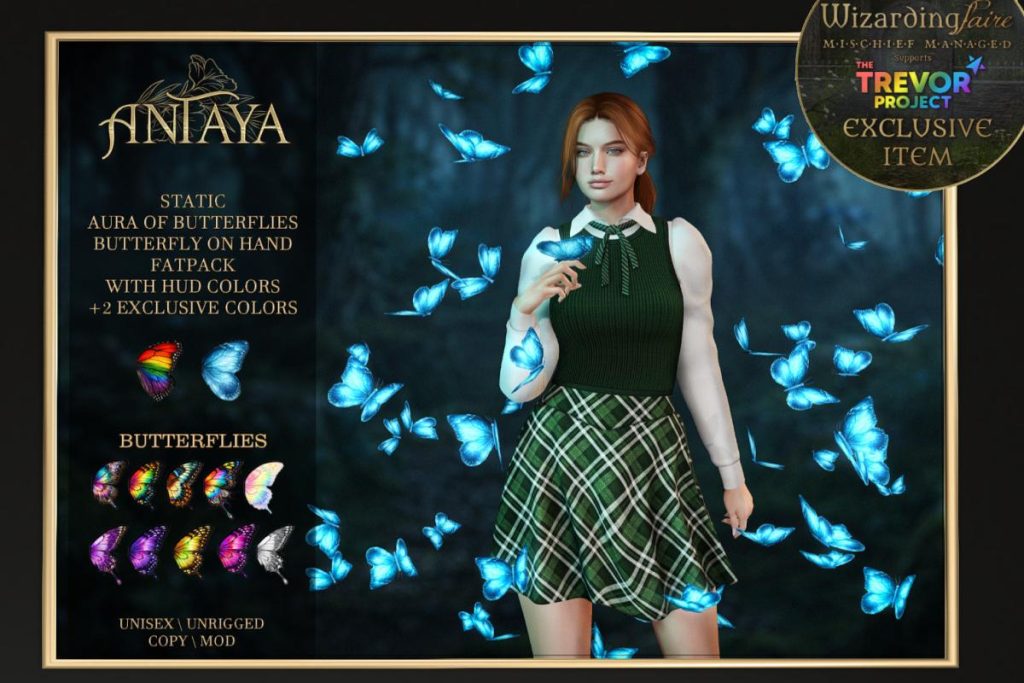 Static Aura of Butterflies, L$199