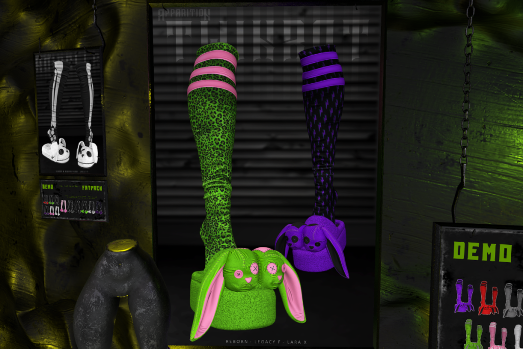 Twinrot Slippers - Legacy/MaitreyaX/Reborn, L$349 each/L$1899 FP