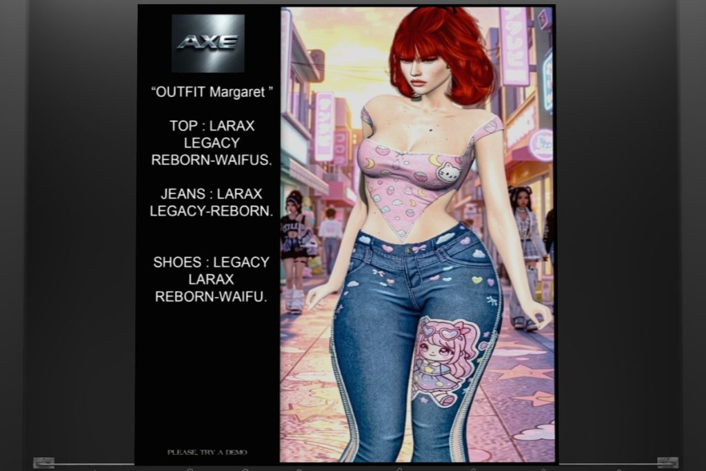 Margaret Outfit - Legacy/MaitreyaX/Reborn/+mods, L$150 each