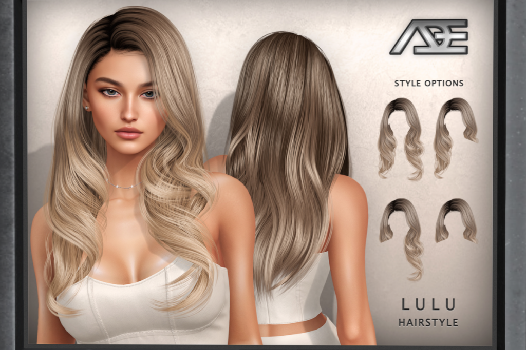 Lulu Hairstyle, L$350 each/L$900 FP