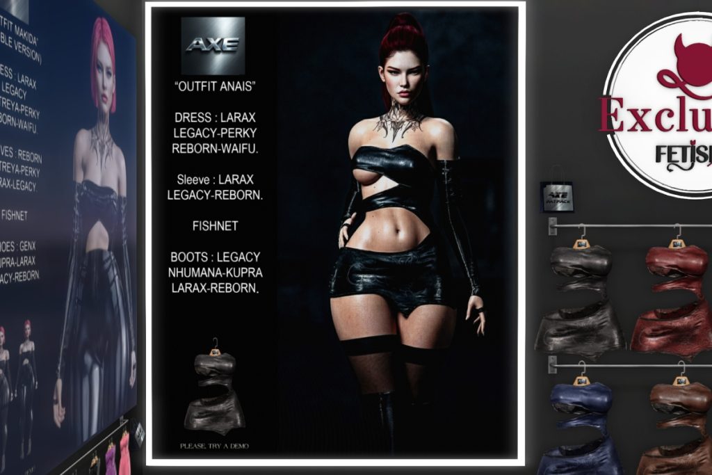 Anais Outfit - See Ad for Fits, L$150 each/L$799 FP