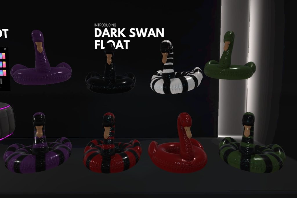 Dark Swan Float, L$499-L$999