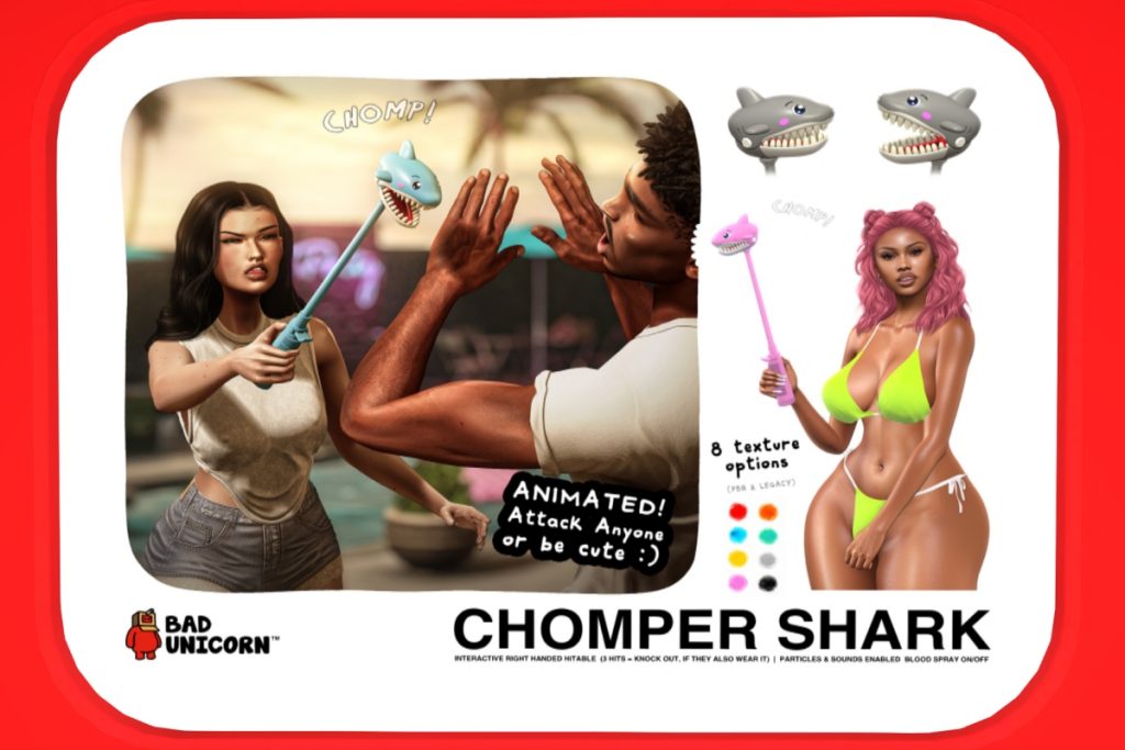 Chomper Shark Interactive Holdable, L$299