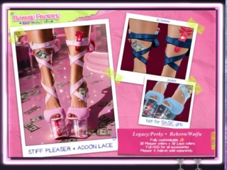 Stiff Pleaser Heels - Legacy/Reborn/+mods, L$288 each/L$2688 FP