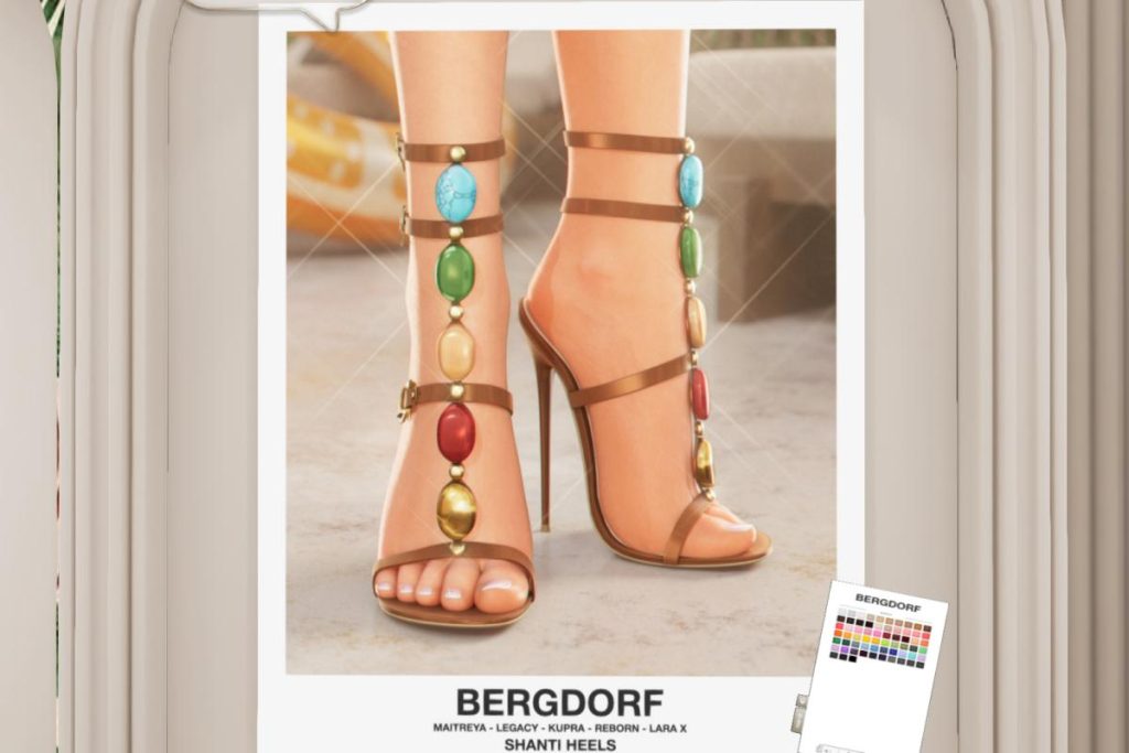 Shanti Heels - Inithium/Legacy/Maitreya/Reborn/+mods, L$599