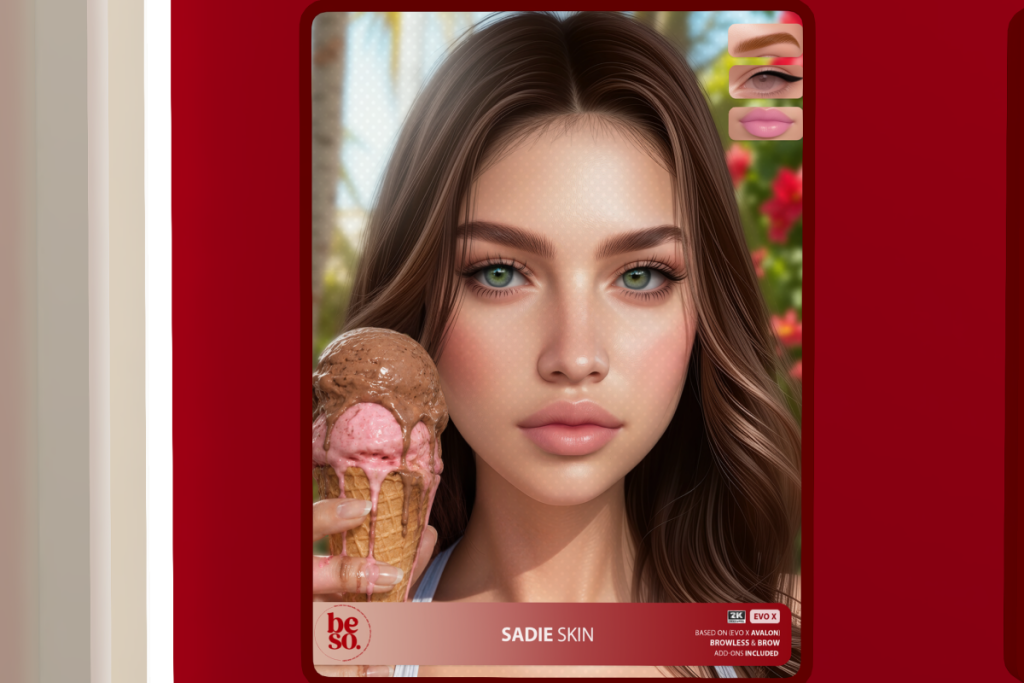 Sadie Skin - Evox Avalon, L$599 each/L$1000 FP