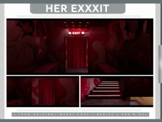 Her Exxxit Backdrop, L$555