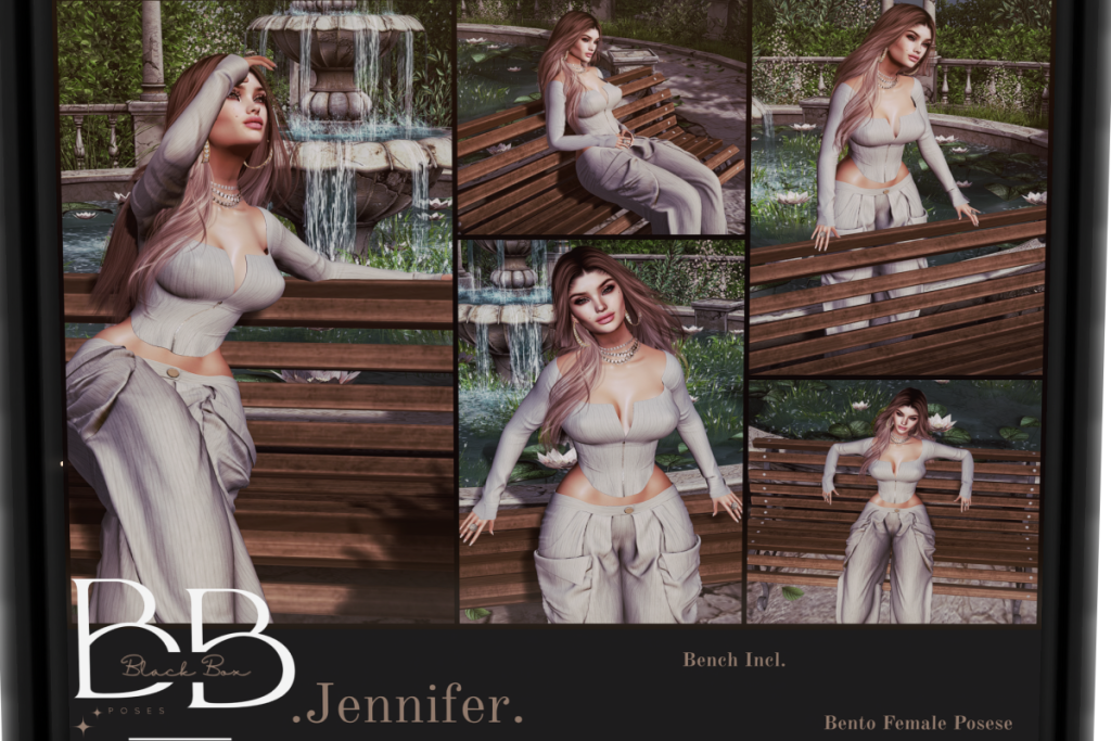 Jennifer Bento Poses, L$350