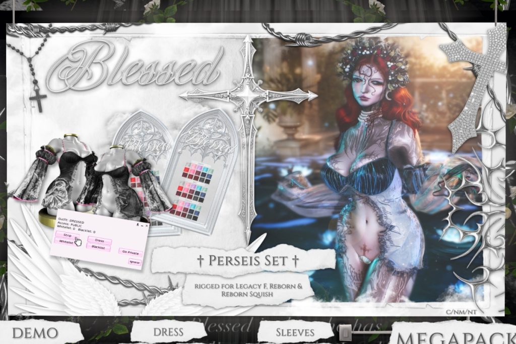 Perseis Set - Legacy/MaitreyaX/Reborn/+mods, L$799-L$1499 each FP, L$2299 MP