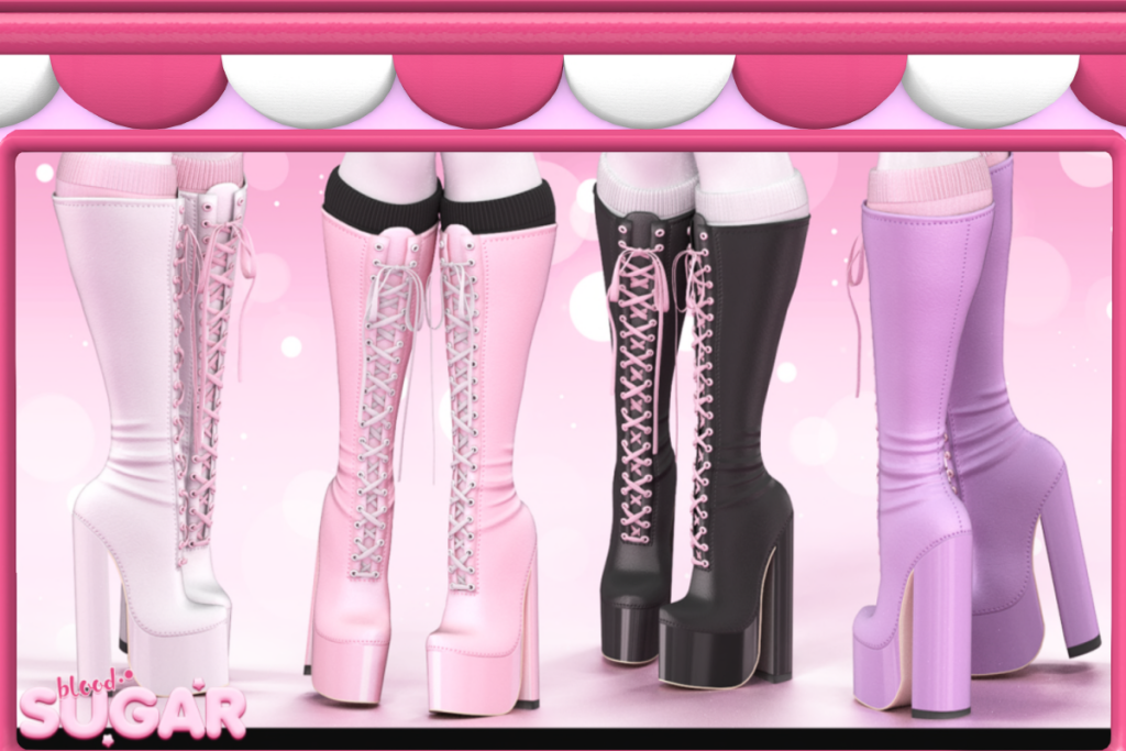 Luna Boots - Legacy/MaitreyaX/Reborn, L$499 each/L$1199 FP
