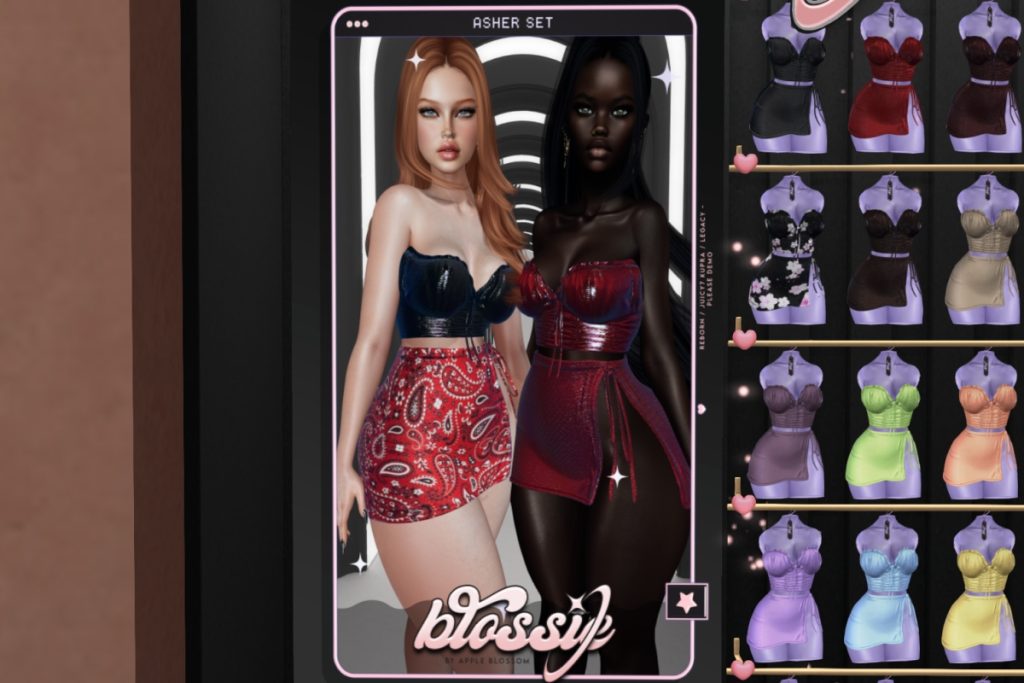 Asher Set - Legacy/MaitreyaX/Reborn/+mods, L$299 each/L$1299 FP