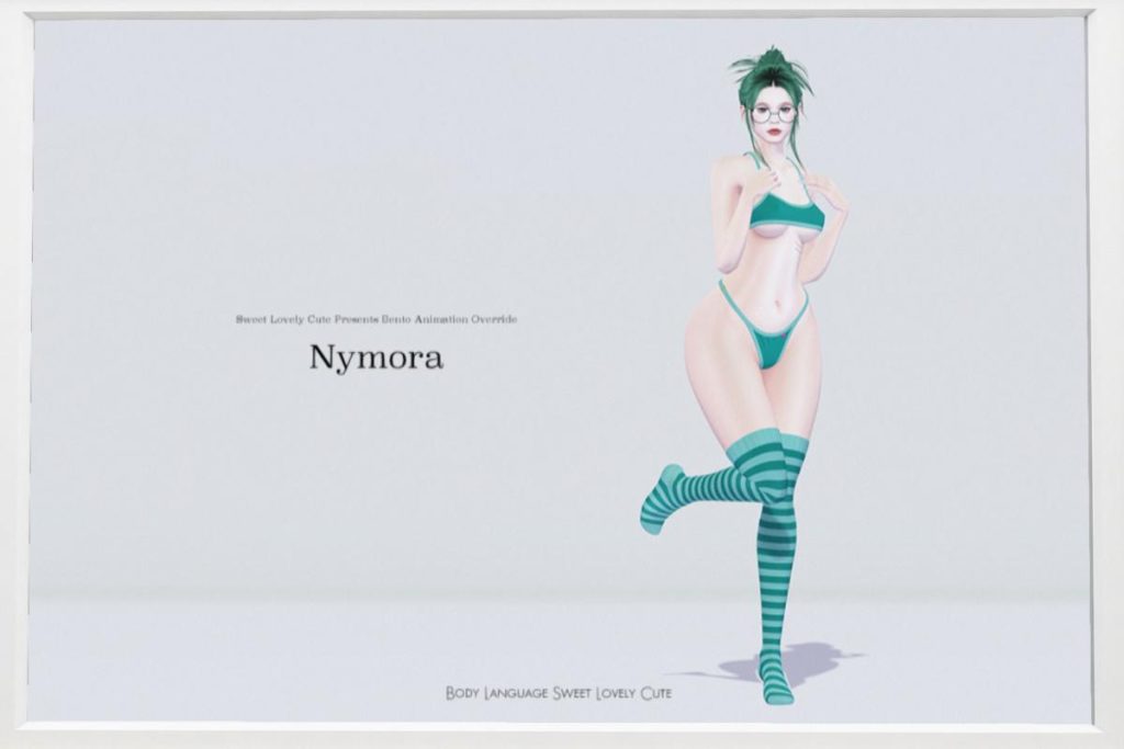 Nymora Animations, L$188 each/L$1988 FP