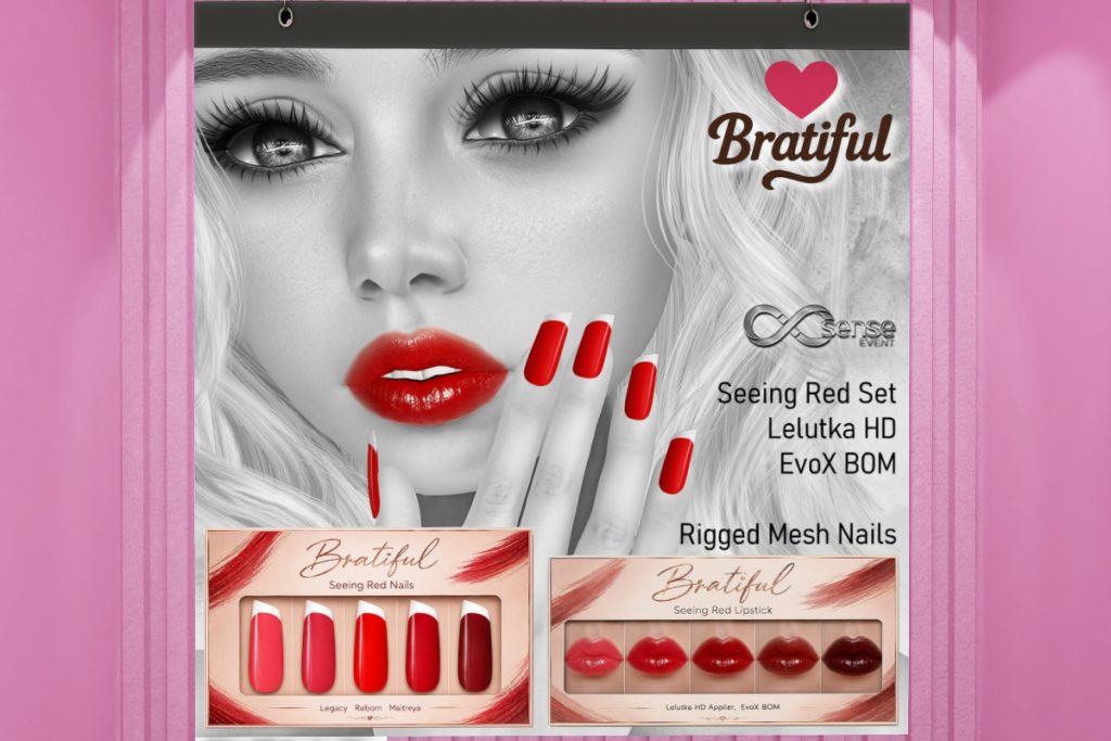 Seeing Red Set - EvoX/Legacy/Maitreya/Reborn, L$199