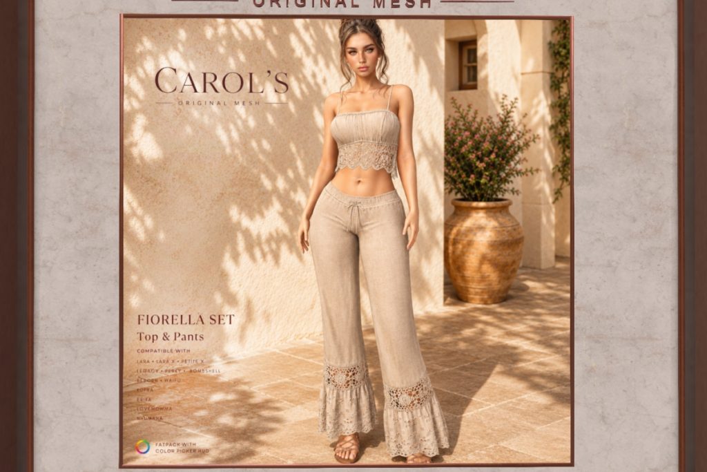 Fiorella Set - Erika/Inithium/Legacy/Love Momma/MaitreyaX/Nhumana/Reborn/+mods, L$249 each/each L$999 FP/L$1699 MP