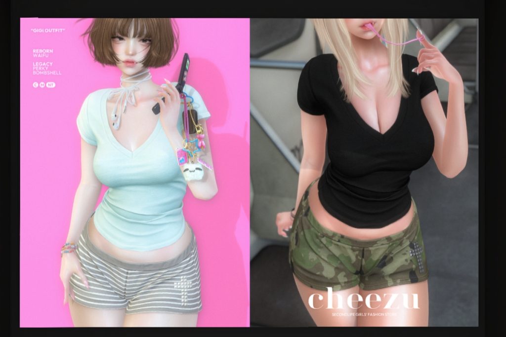 Gigi Outfit - Legacy/Reborn/+mods, L$549 each