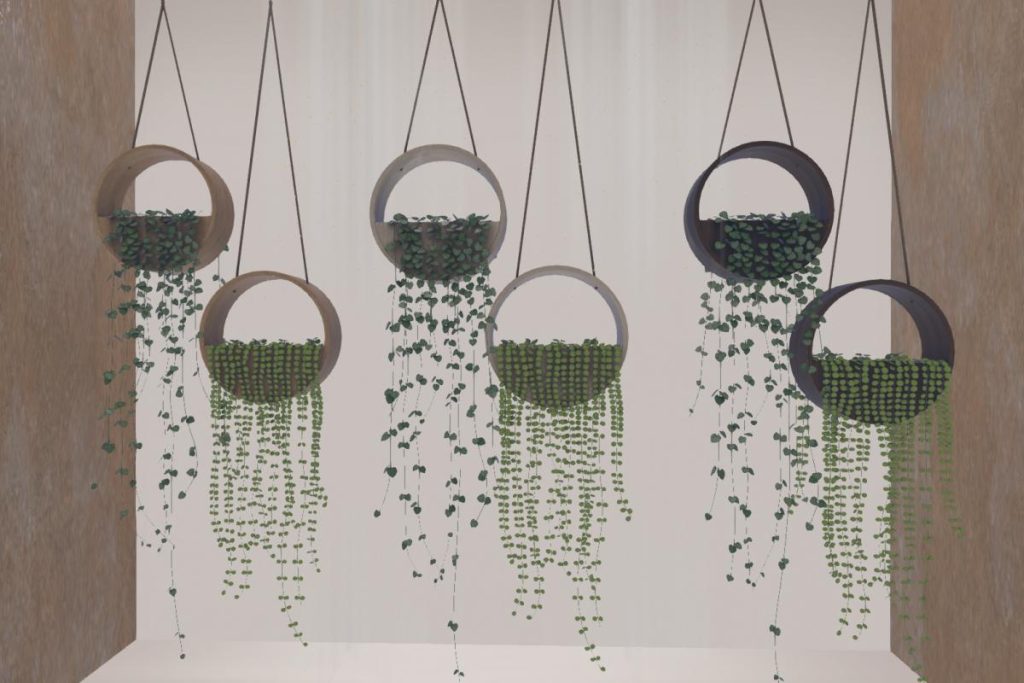 Sunlit Hanging Plant, L$88 each/L$288 FP