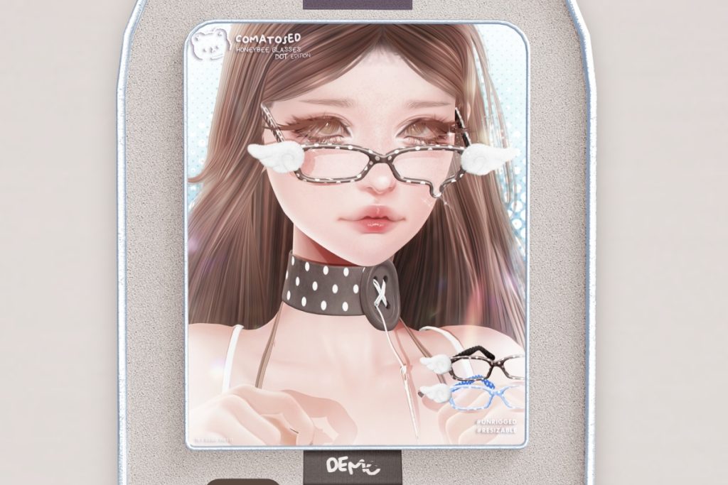 HoneyBee Glasses	<a href="https://maps.secondlife.com/secondlife/True%20Lone%20Heart/238/55/1177" target="_blank">Teleport</a>